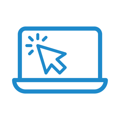 E learning lichtblauw