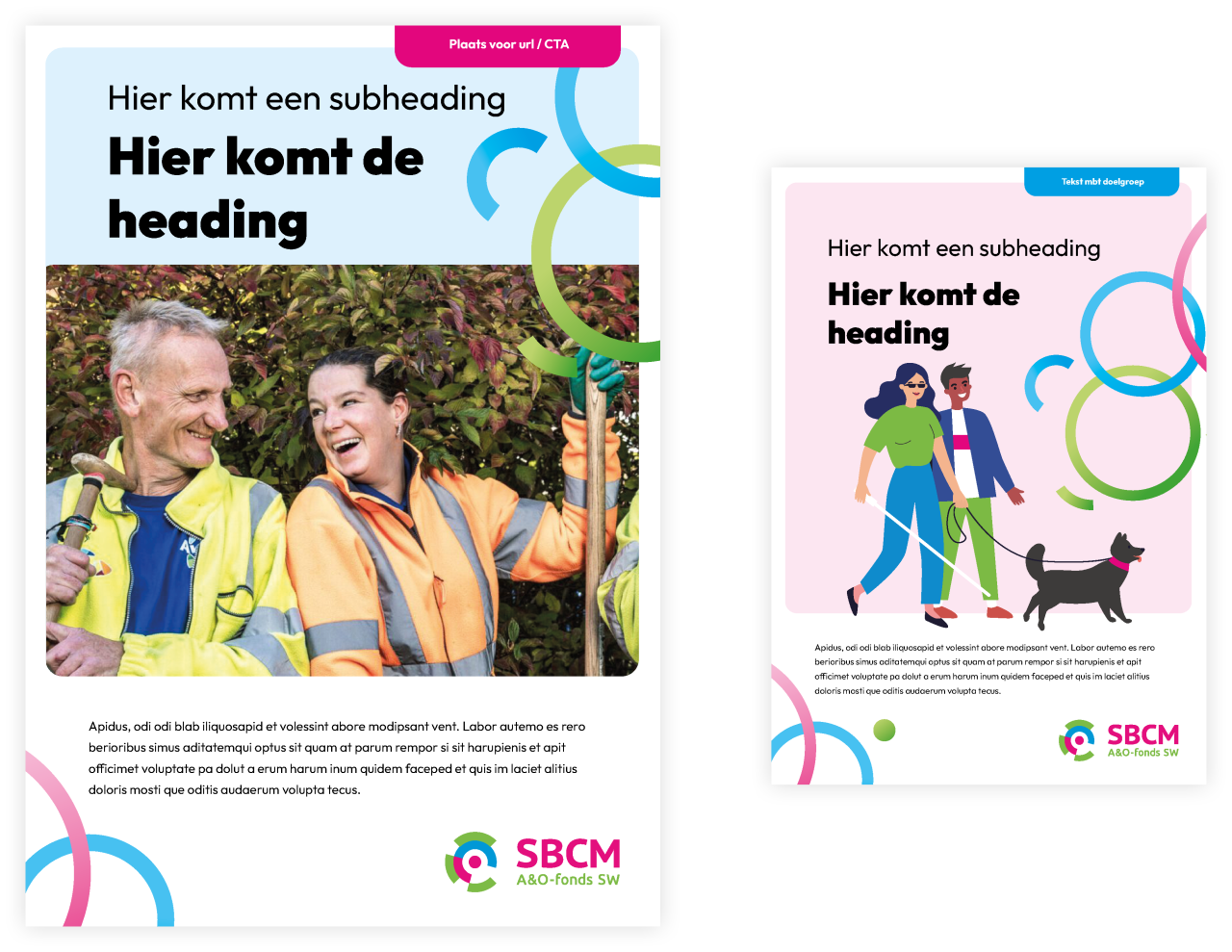 SBCM Poster en leaflet