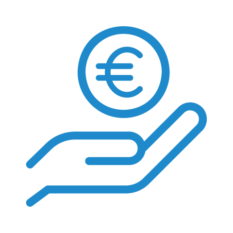 Subsidies lichtblauw